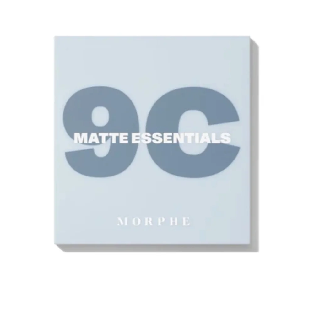 Morphe 9C Matte Essentials Artistry Highly Pigmented Eyeshadow Palette